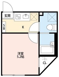 I-villa六町の物件間取画像